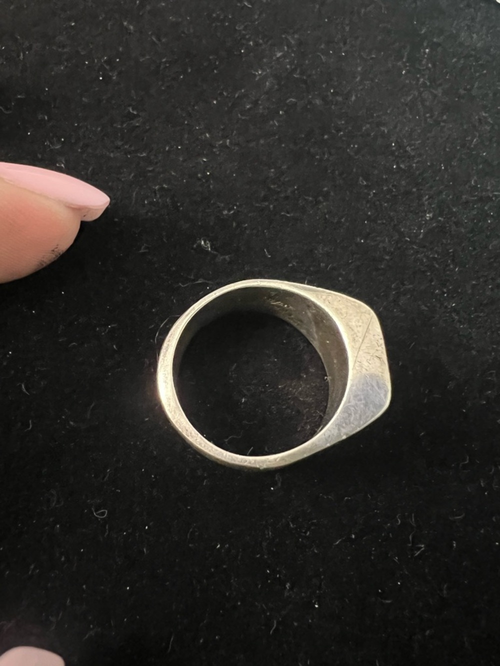 TAXCO 925 STERLING SILVER TIGERS EYE INLAY RING. SOLID - Picture 4 of 8